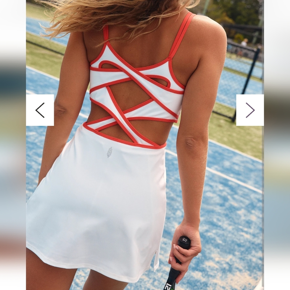 NWT Women's size L FREE PEOPLE Movement Tennis Dress